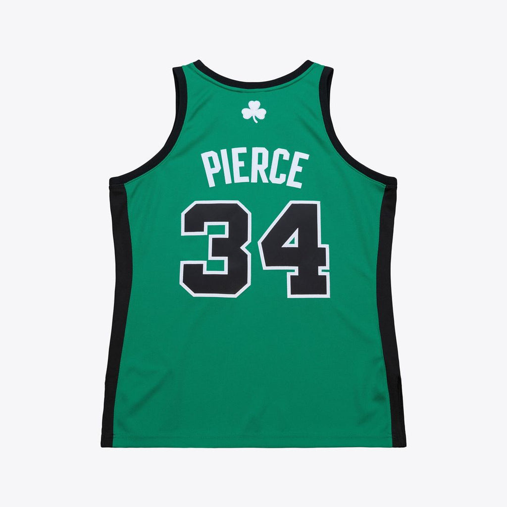 Boston Celtics Paul Pierce Mitchell & Ness 2007 - 08 Hardwood Classics Authentic Jersey - Kelly Green
