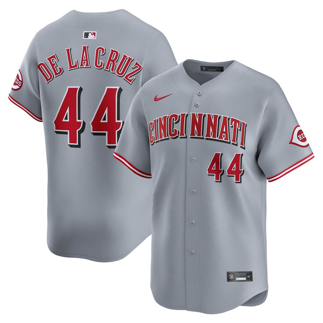 Cincinnati Reds Elly De La Cruz Nike Home Limited Player Jersey - White