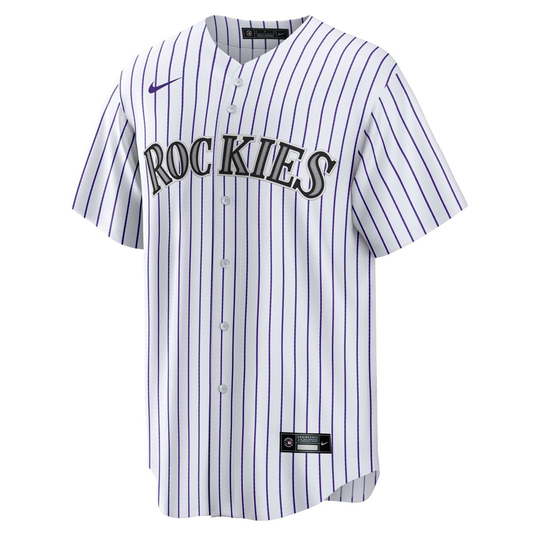 Colorado Rockies Mickey Moniak Nike Home Replica Jersey - White
