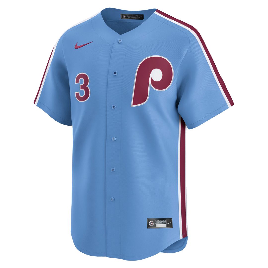 Philadelphia Phillies Bryce Harper Nike Road Limited Player Jersey - Gray