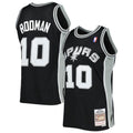 San Antonio Spurs Dennis Rodman Mitchell & Ness 1993/94 Hardwood Classics Swingman Jersey - Black