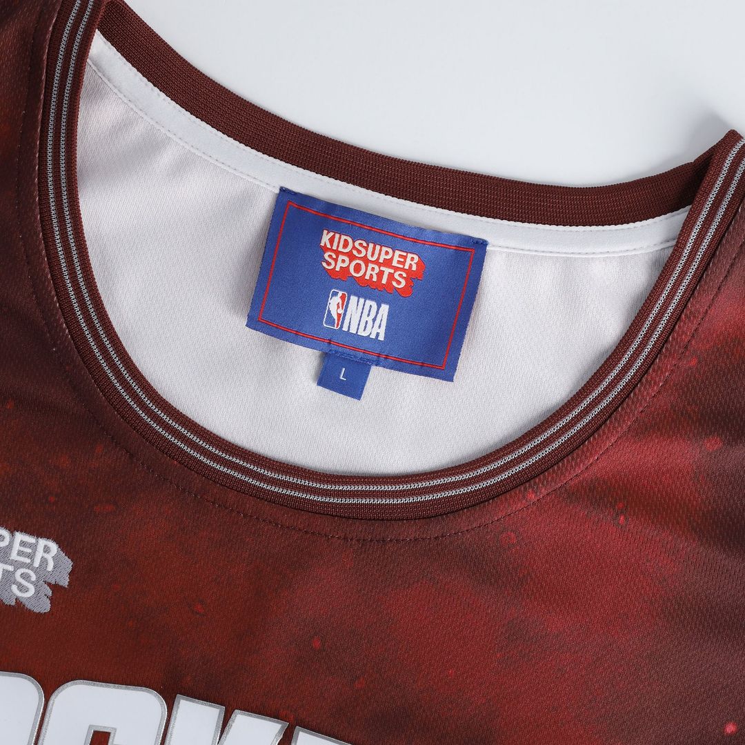 Houston Rockets NBA & KidSuper Studios by Fanatics Unisex Hometown Jersey - Red