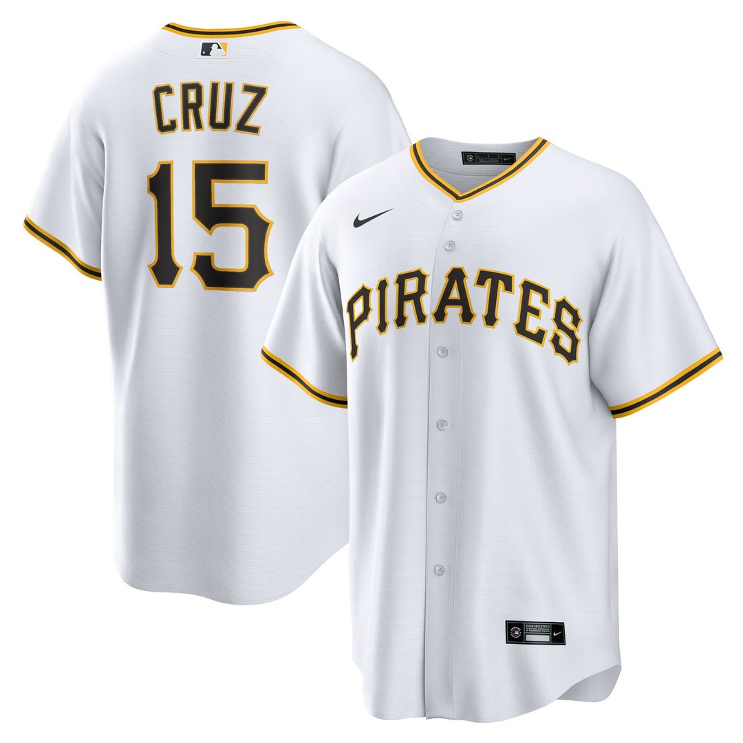 Pittsburgh Pirates Oneil Cruz Nike Home Replica Jersey - White
