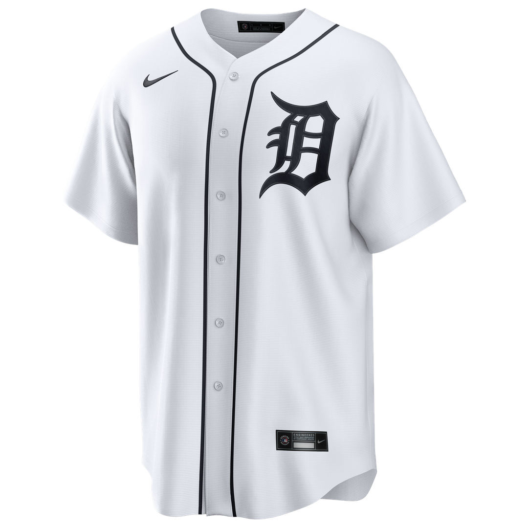 Detroit Tigers Riley Greene Nike Home Replica Jersey - White