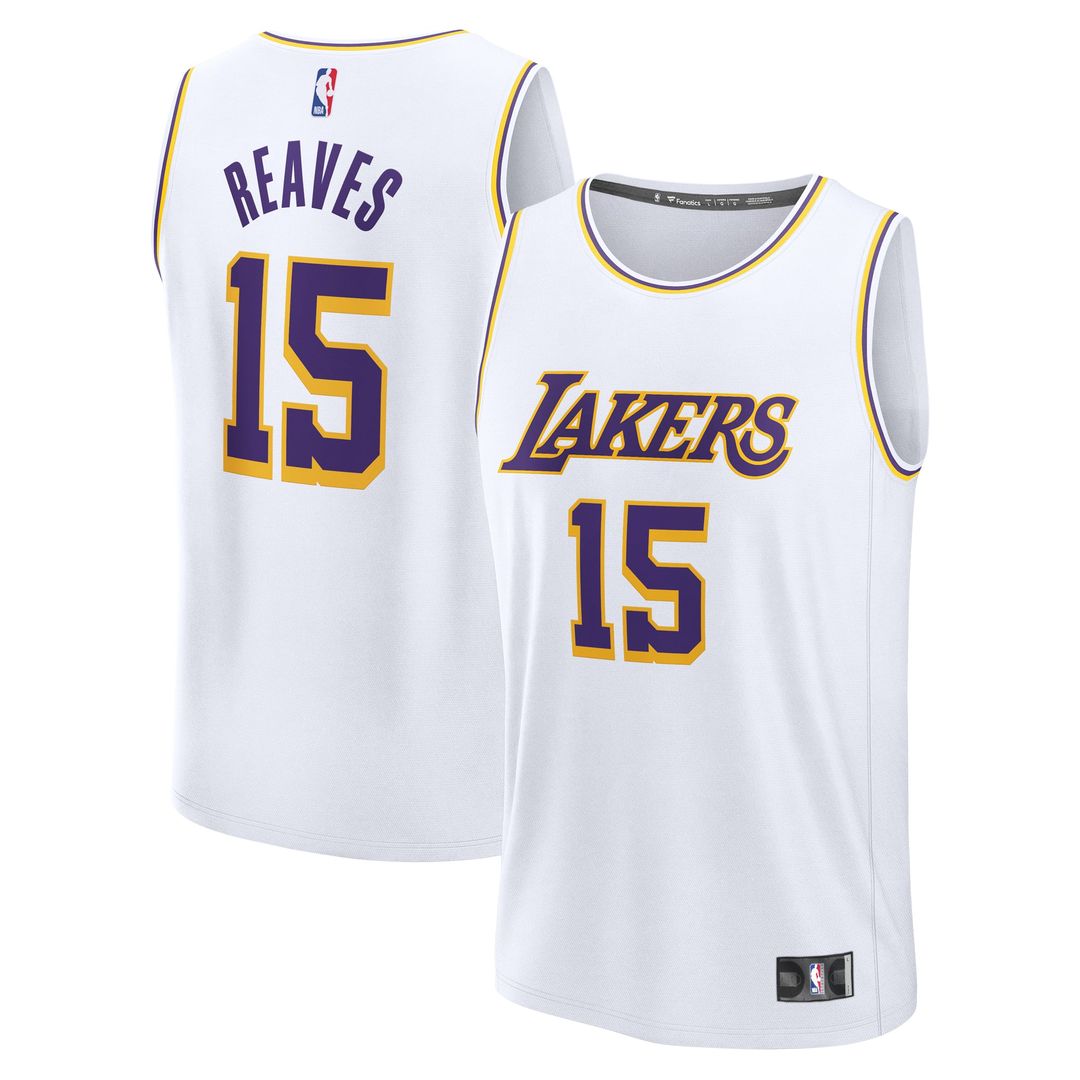 Los Angeles Lakers Austin Reaves Fanatics Fast Break Player Jersey - Icon Edition - Gold