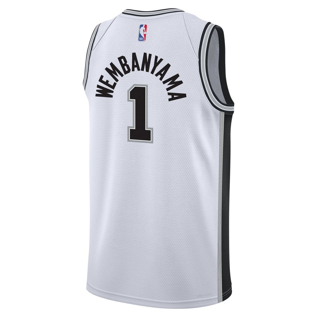 San Antonio Spurs Victor Wembanyama Nike Youth Swingman Jersey - Association Edition - White