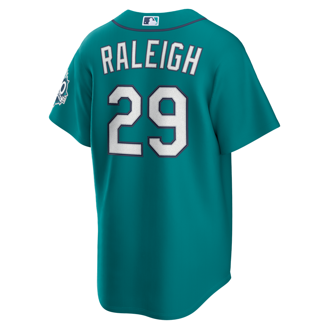 Seattle Mariners Cal Raleigh Nike Alternate Stadium Jersey - Cream