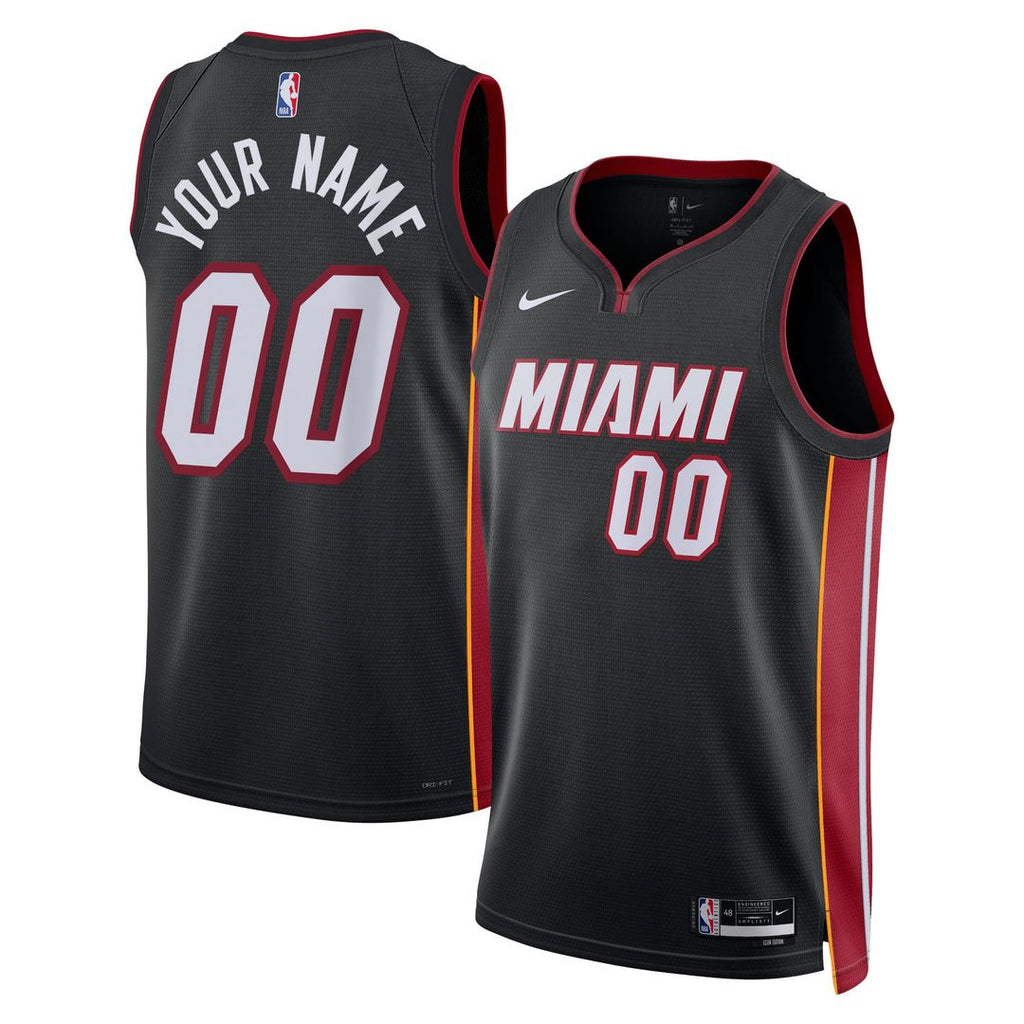 Miami Heat Nike Unisex Swingman Custom Jersey White - Association Edition