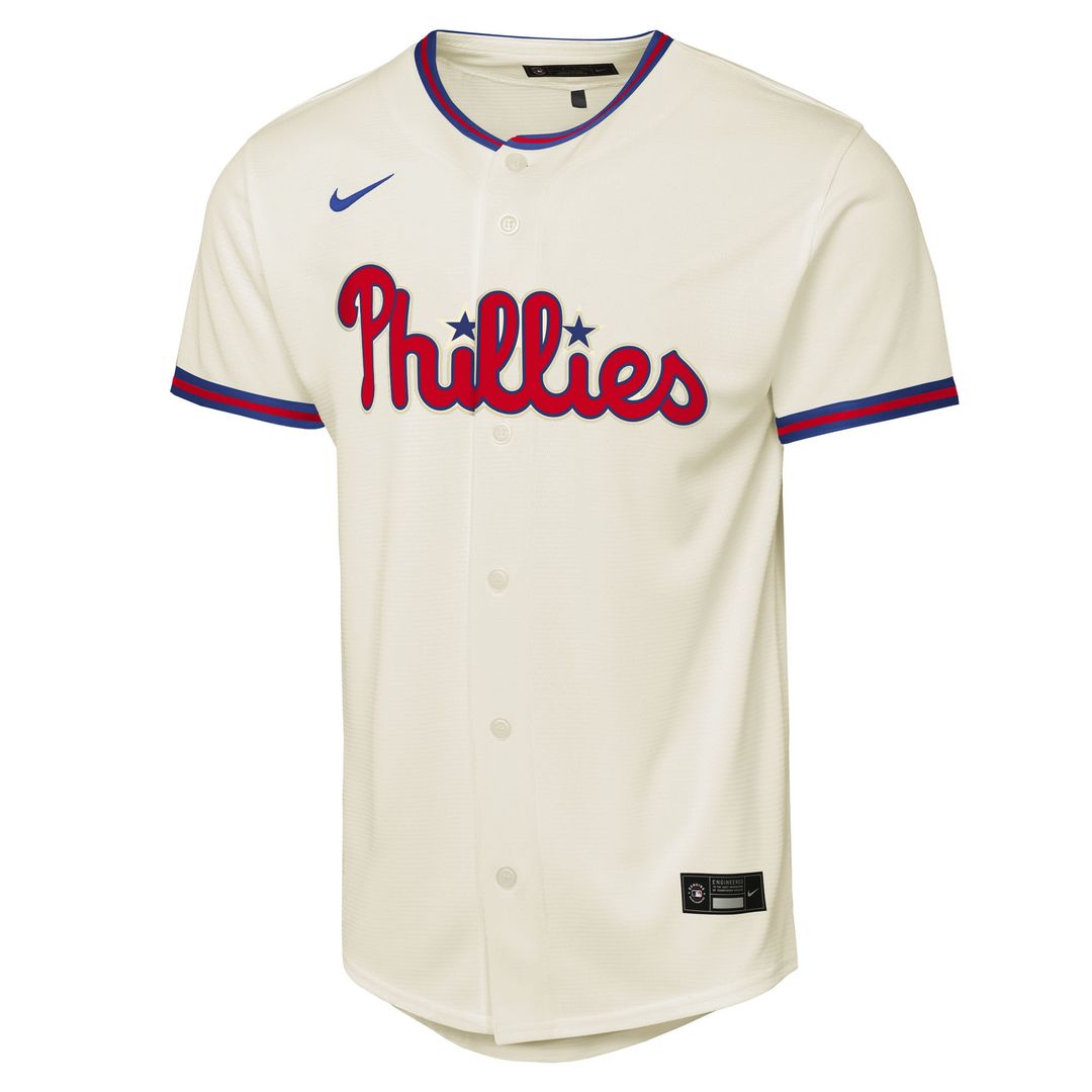 Philadelphia Phillies Bryce Harper Nike Youth Alternate 2 Replica Jersey - Cream