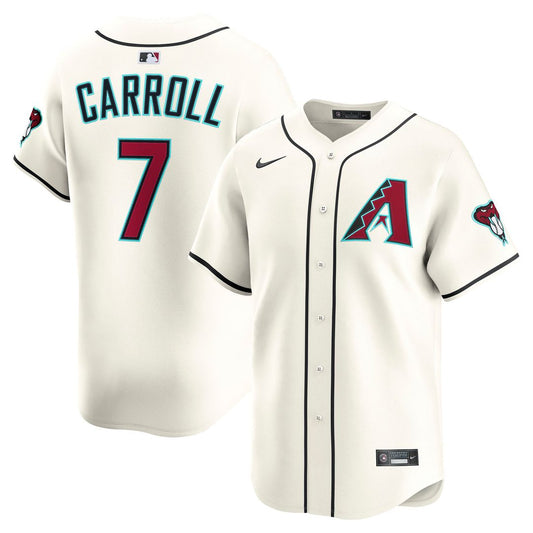 Arizona Diamondbacks Corbin Carroll Nike Home Limited Player Jersey - Cream