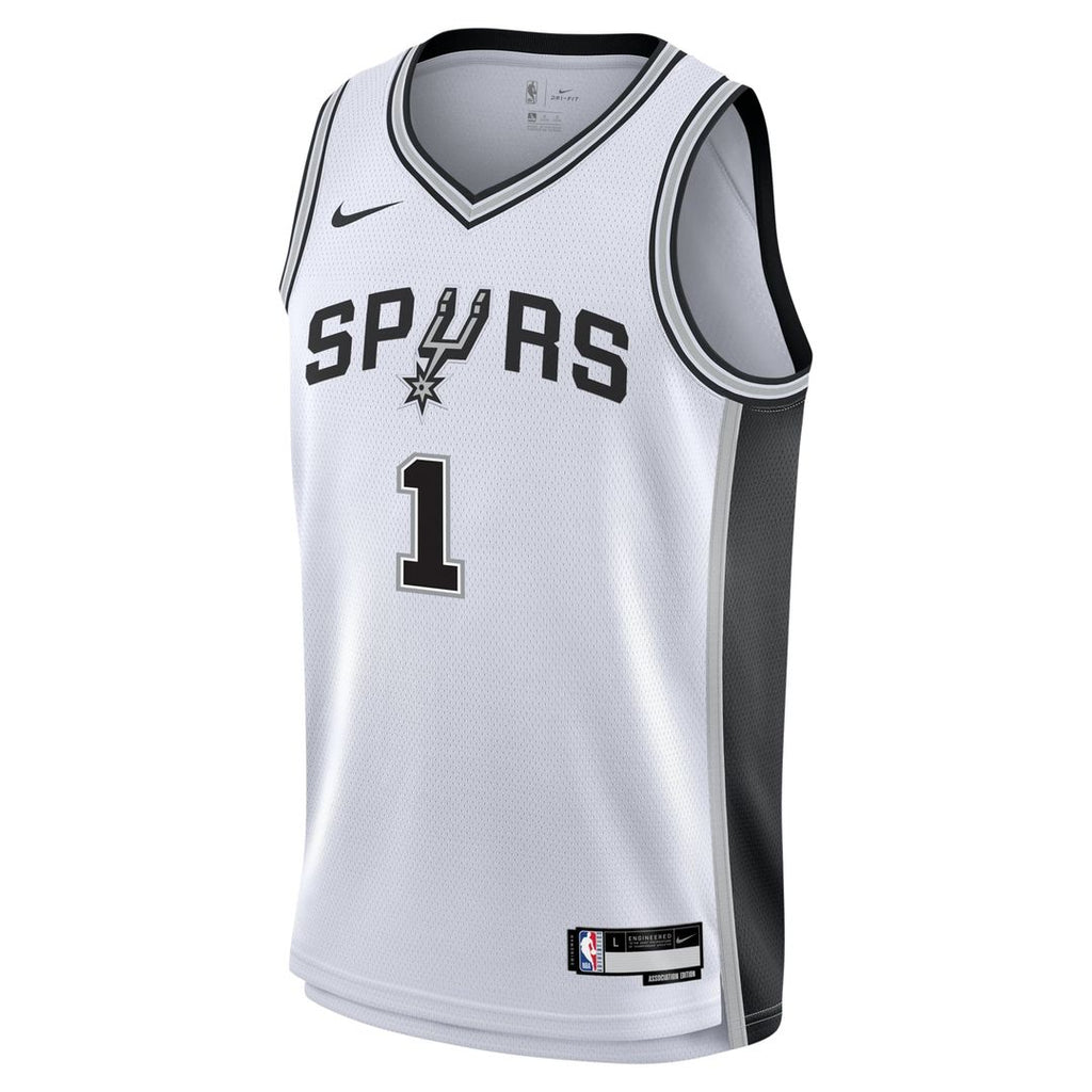 San Antonio Spurs Victor Wembanyama Nike Youth Swingman Jersey - Association Edition - White