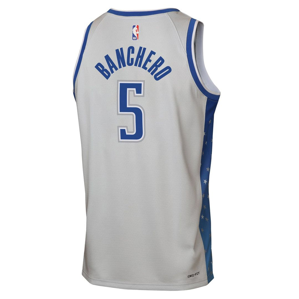 Orlando Magic Paolo Banchero Nike Youth 2025/26 City Edition Swingman Jersey - Silver