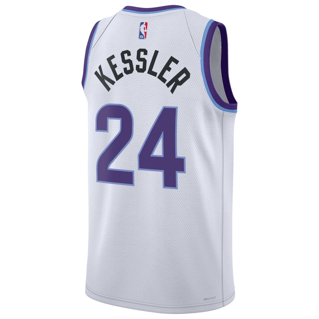 Utah Jazz Walker Kessler Nike Unisex Swingman Jersey - Association Edition - White