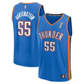 Oklahoma City Thunder Isaiah Hartenstein Fanatics Youth 2025 NBA Finals Champions Fast Break Replica Player Jersey - Blue - Icon Edition