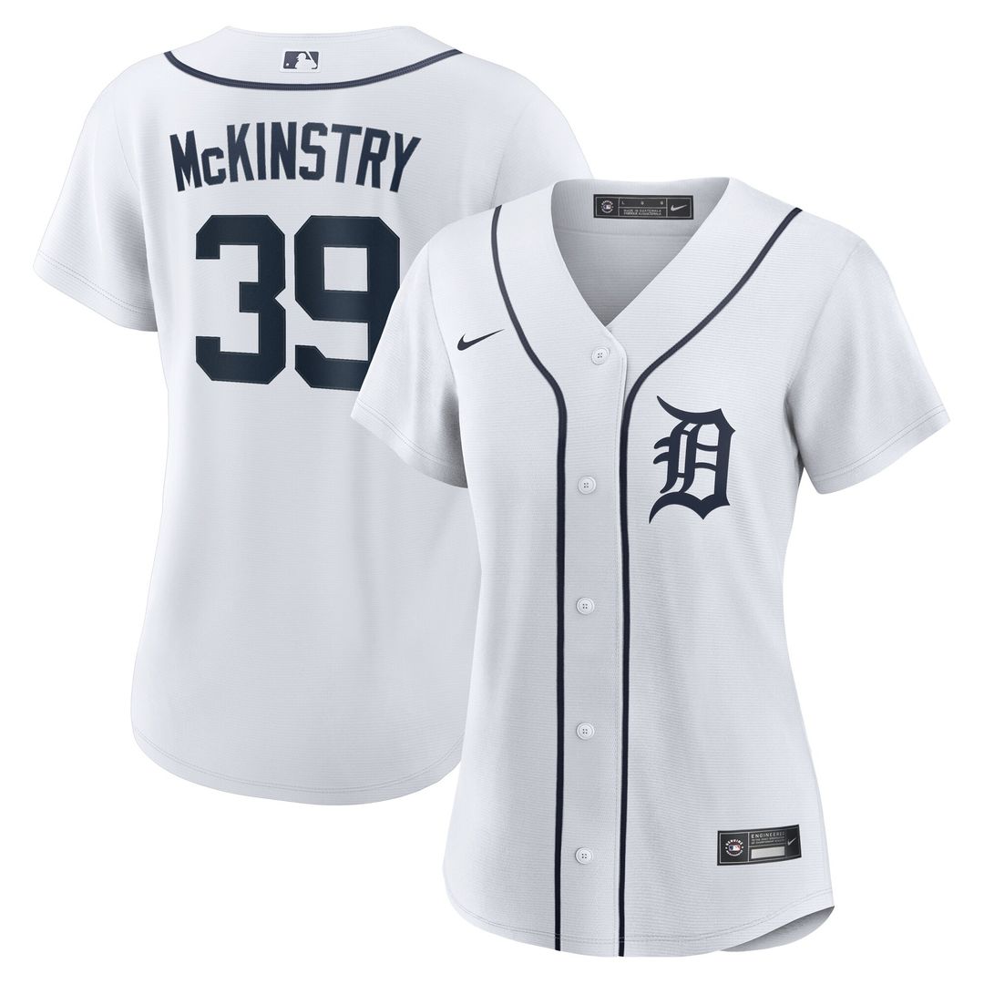 Detroit Tigers Zach McKinstry Nike Women's Home Replica Jersey - White
