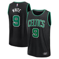 Boston Celtics Derrick White Fanatics Fast Break Replica Player Jersey - Statement Edition - Black
