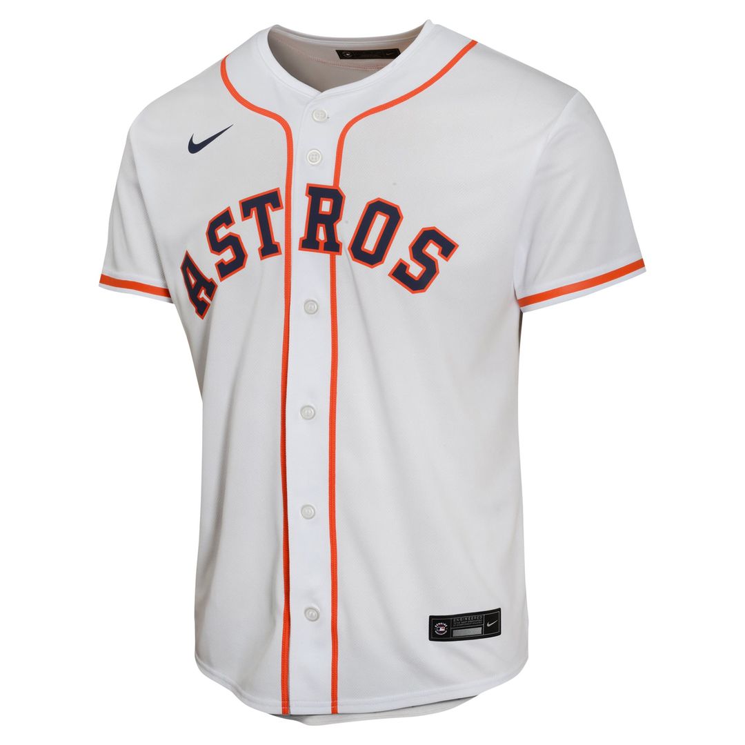 Houston Astros Yordan Alvarez Nike Youth Home Game Player Jersey - White