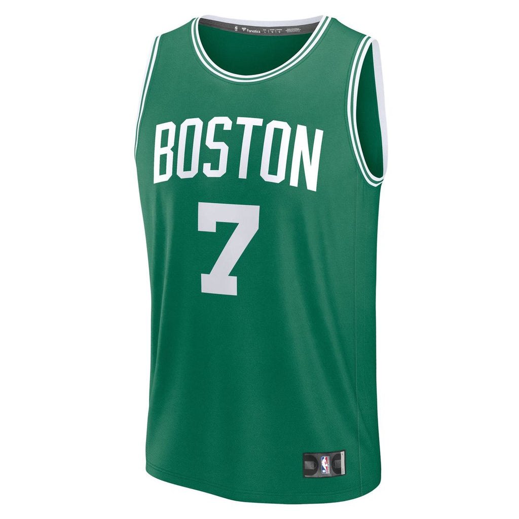 Boston Celtics Jaylen Brown Fanatics Fast Break Replica Player Jersey - Icon Edition - Kelly Green