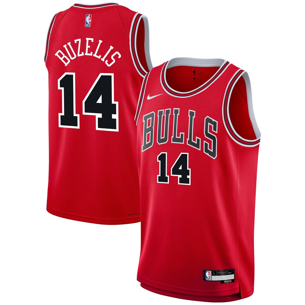 Chicago Bulls Matas Buzelis Nike Youth Swingman Jersey - Icon Edition - Red