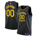 Golden State Warriors Jordan Brand Unisex 2024/25 Custom Swingman Jersey - Statement Edition - Black