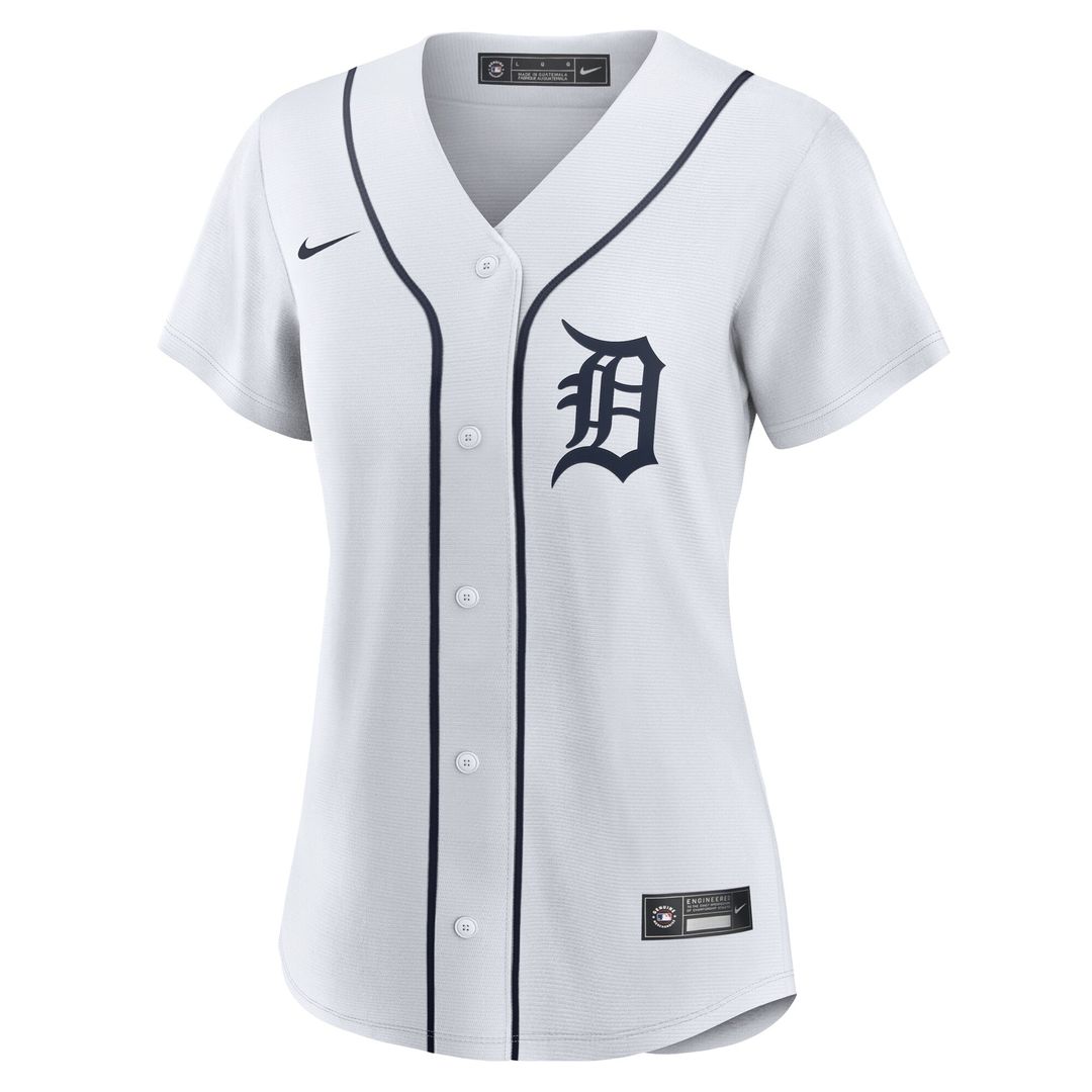 Detroit Tigers Casey Mize Nike Women's Home Replica Jersey - White