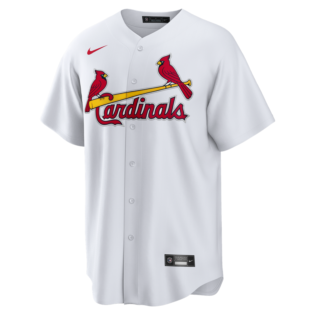 St. Louis Cardinals José Fermín Nike Home Replica Jersey - White