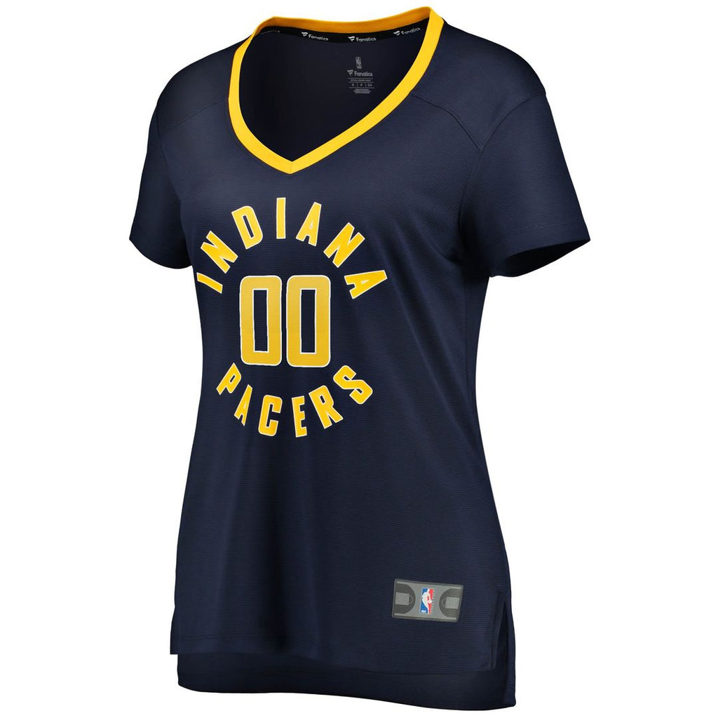 Indiana Pacers Fanatics Women's Fast Break Custom Jersey Navy - Icon Edition