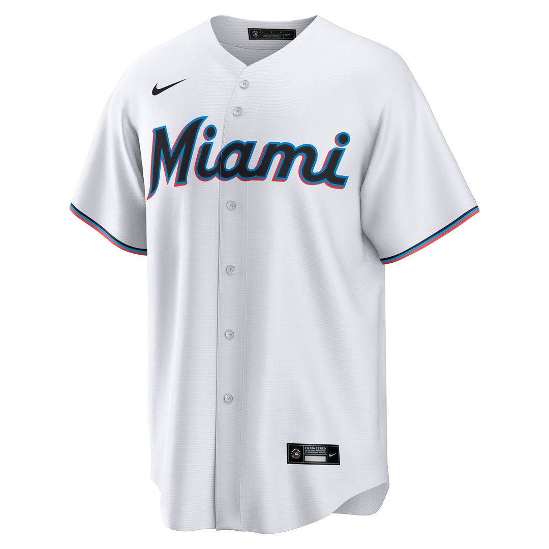 Miami Marlins Agustín Ramírez Nike Home Replica Jersey - White