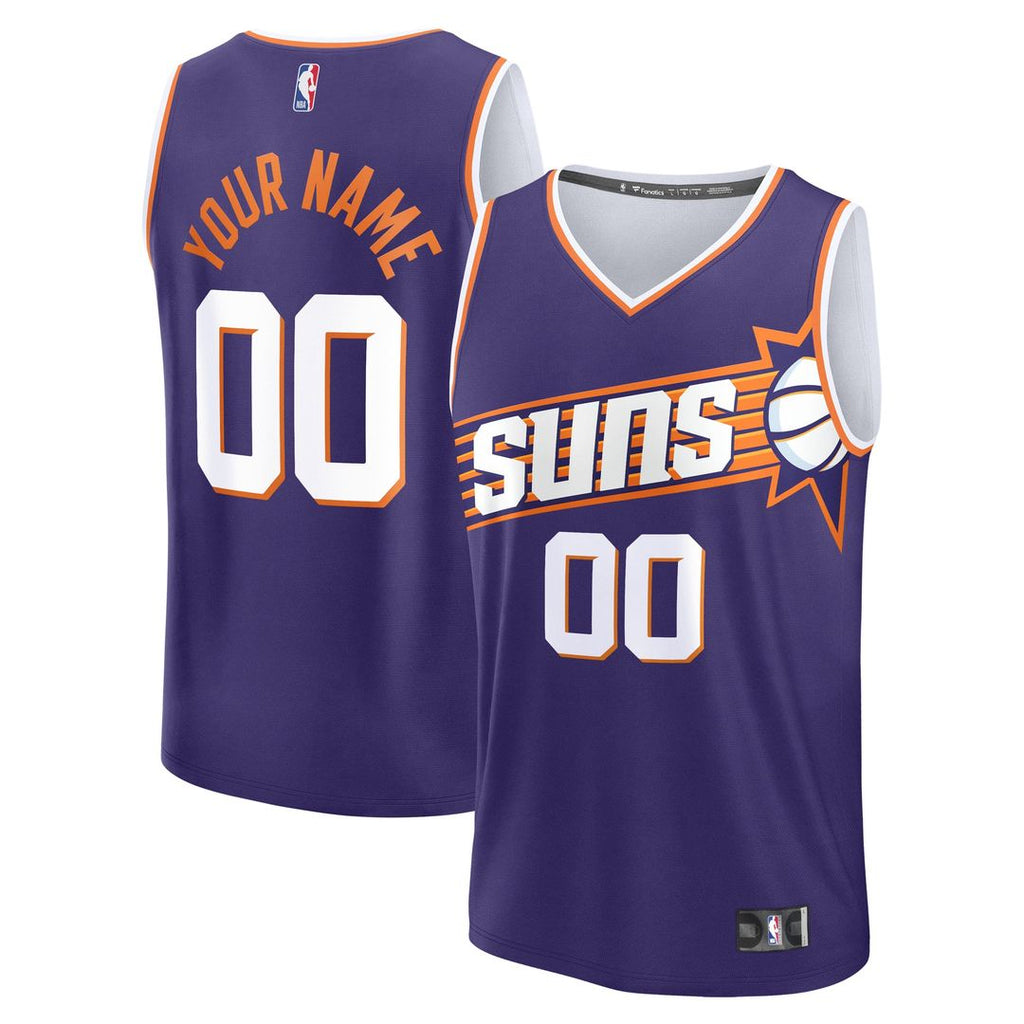 Phoenix Suns Fanatics Fast Break Custom Jersey - Icon Edition - Black
