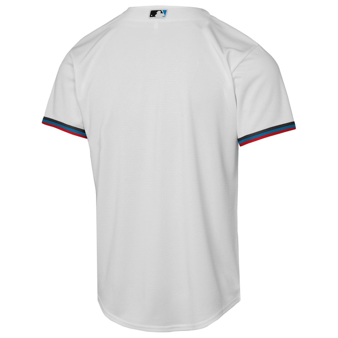 Miami Marlins Nike Youth Home Replica Jersey - White