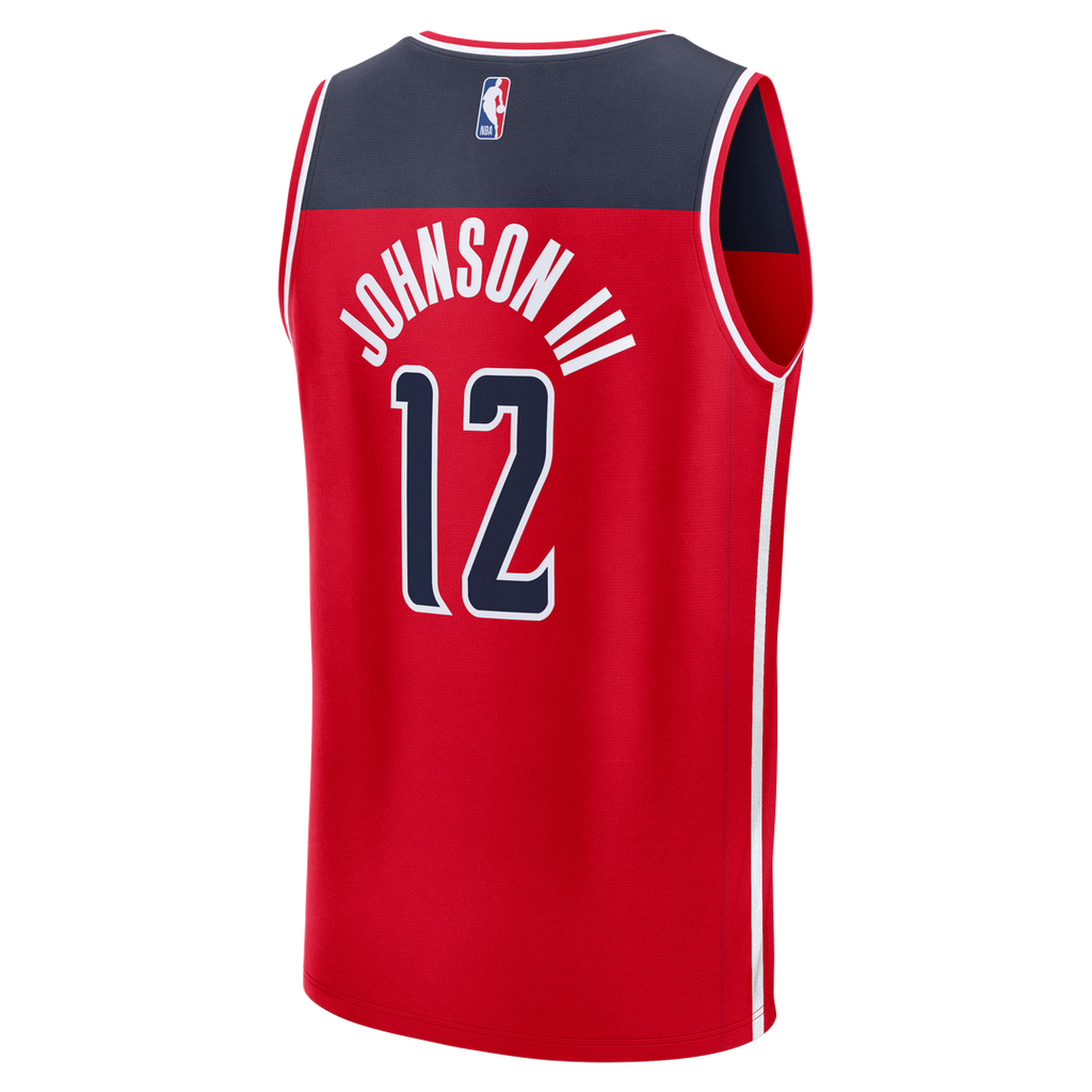 Washington Wizards Tre Johnson III Fanatics Fast Break Replica Jersey - Icon Edition - Red