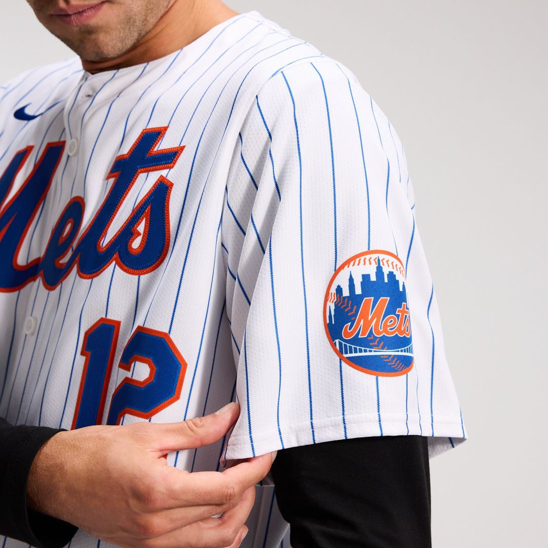 New York Mets Francisco Lindor Nike Home Limited Jersey - White