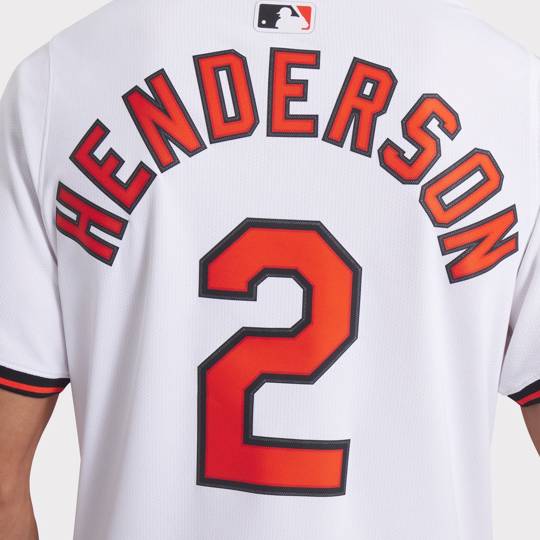 Baltimore Orioles Gunnar Henderson Nike Home Limited Player Jersey - White