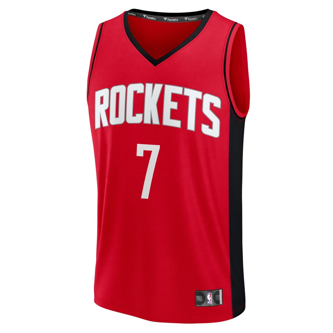 Houston Rockets Kevin Durant Fanatics Youth Fast Break Replica Player Jersey - Icon Edition - Red