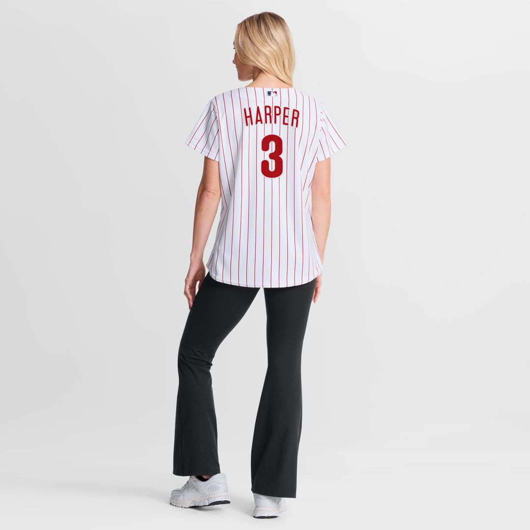 Philadelphia Phillies Bryce Harper Nike Women's Home Replica Jersey - White