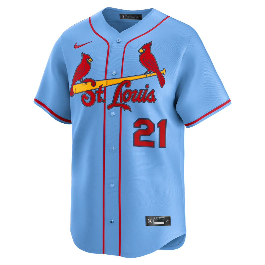 St. Louis Cardinals Lars Nootbaar Nike Home Limited Player Jersey - White