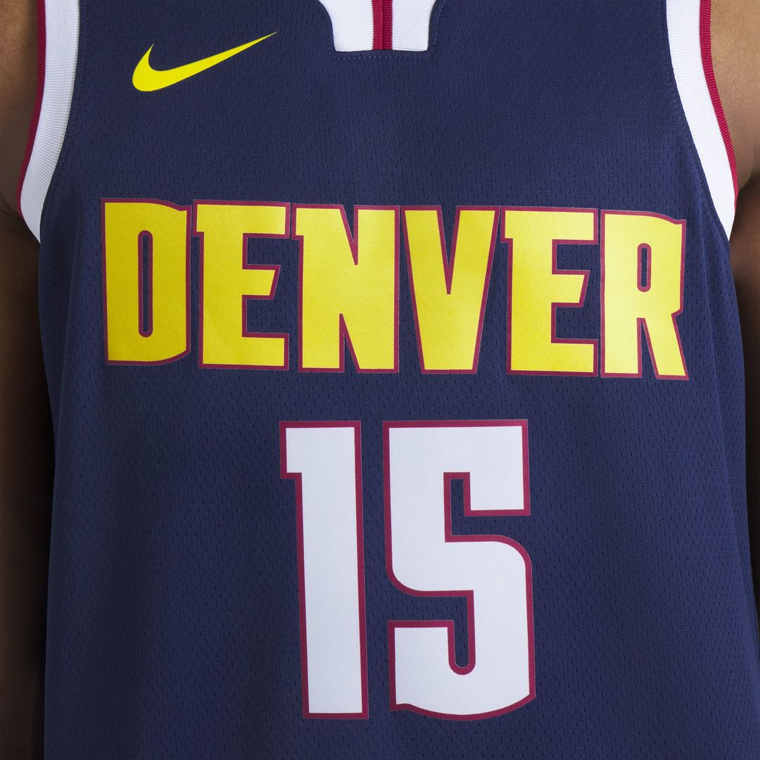Denver Nuggets Nikola Jokic Nike Unisex Swingman Jersey - Icon Edition - Navy