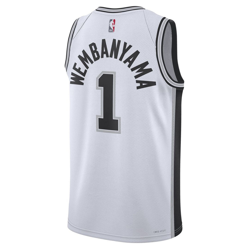 San Antonio Spurs Victor Wembanyama Nike Unisex Swingman Jersey - Association Edition - White