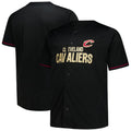 Cleveland Cavaliers Fanatics Big & Tall Pop Full - Button Jersey - Black