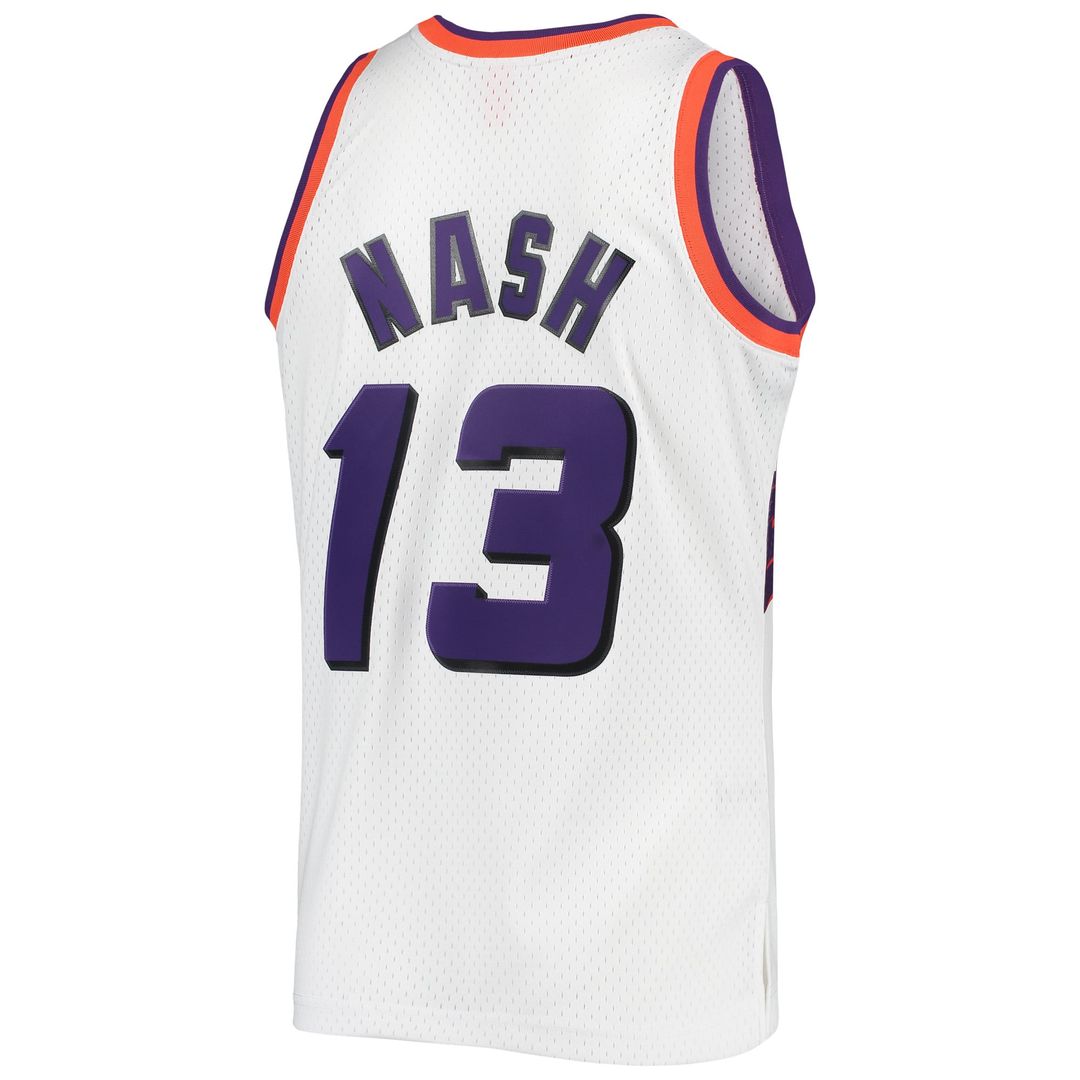 Phoenix Suns Steve Nash Mitchell & Ness 1996/97 Hardwood Classics Swingman Jersey - White