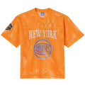 New York Knicks OVO x NBA Mesh Football Fashion Jersey - Orange