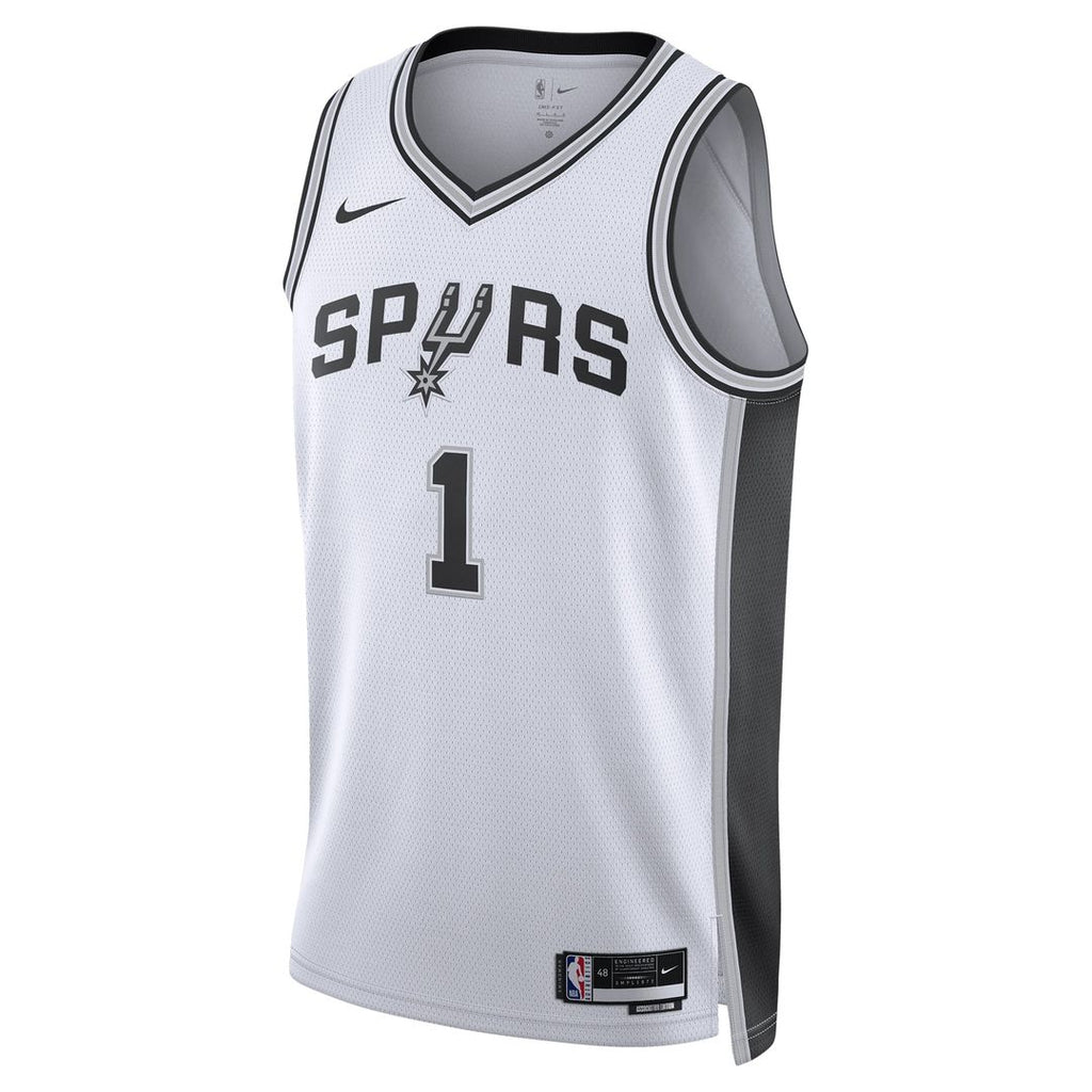 San Antonio Spurs Victor Wembanyama Nike Unisex Swingman Jersey - Association Edition - White