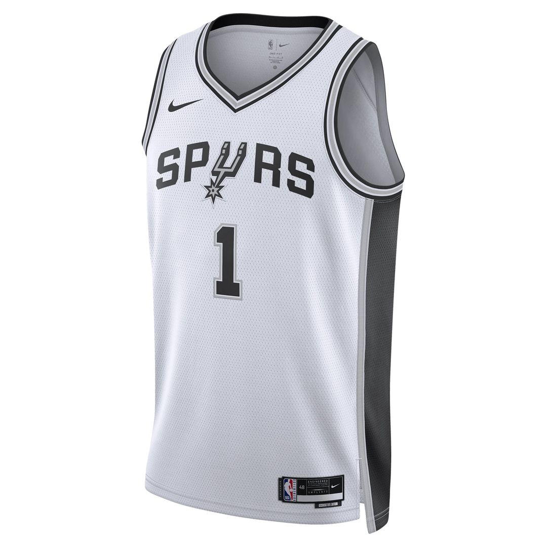 San Antonio Spurs Victor Wembanyama Nike Unisex Swingman Jersey - Association Edition - White