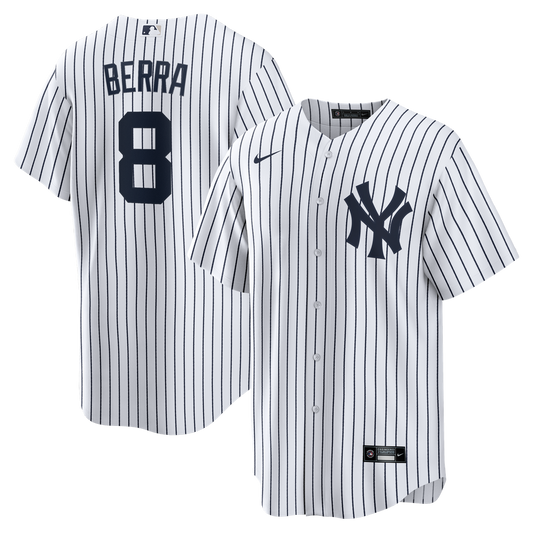 New York Yankees Yogi Berra Nike Home Retired Player Replica Jersey - White