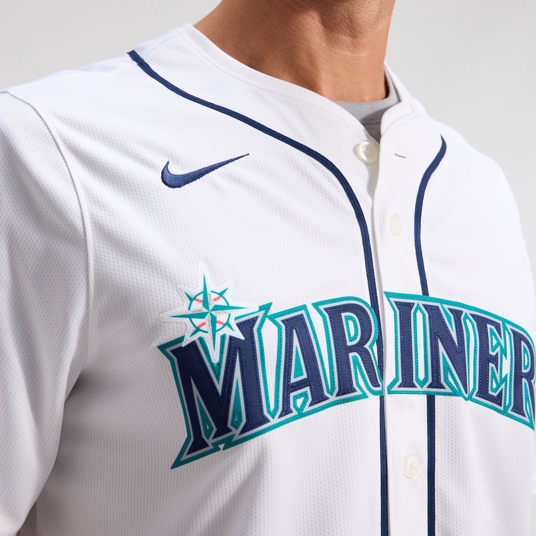 Seattle Mariners Cal Raleigh Nike Home Limited Player Jersey - White