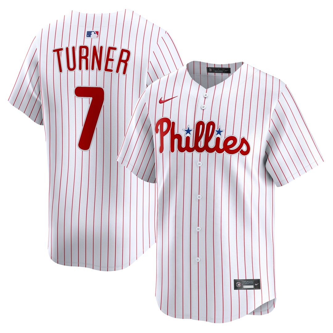 Philadelphia Phillies Trea Turner Nike Alternate Limited Player Jersey - Light Blue