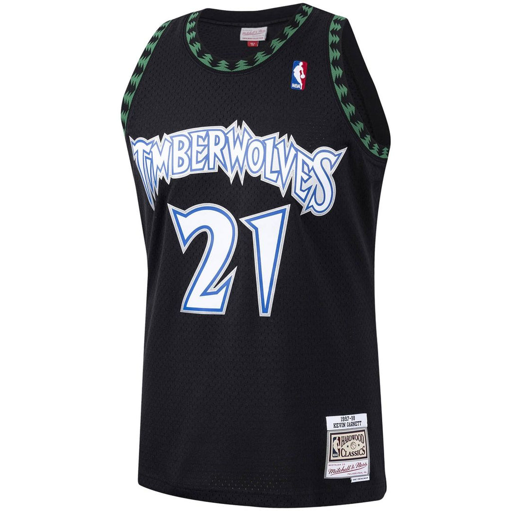 Minnesota Timberwolves Kevin Garnett Mitchell & Ness 1995/96 Hardwood Classics Swingman Jersey - White
