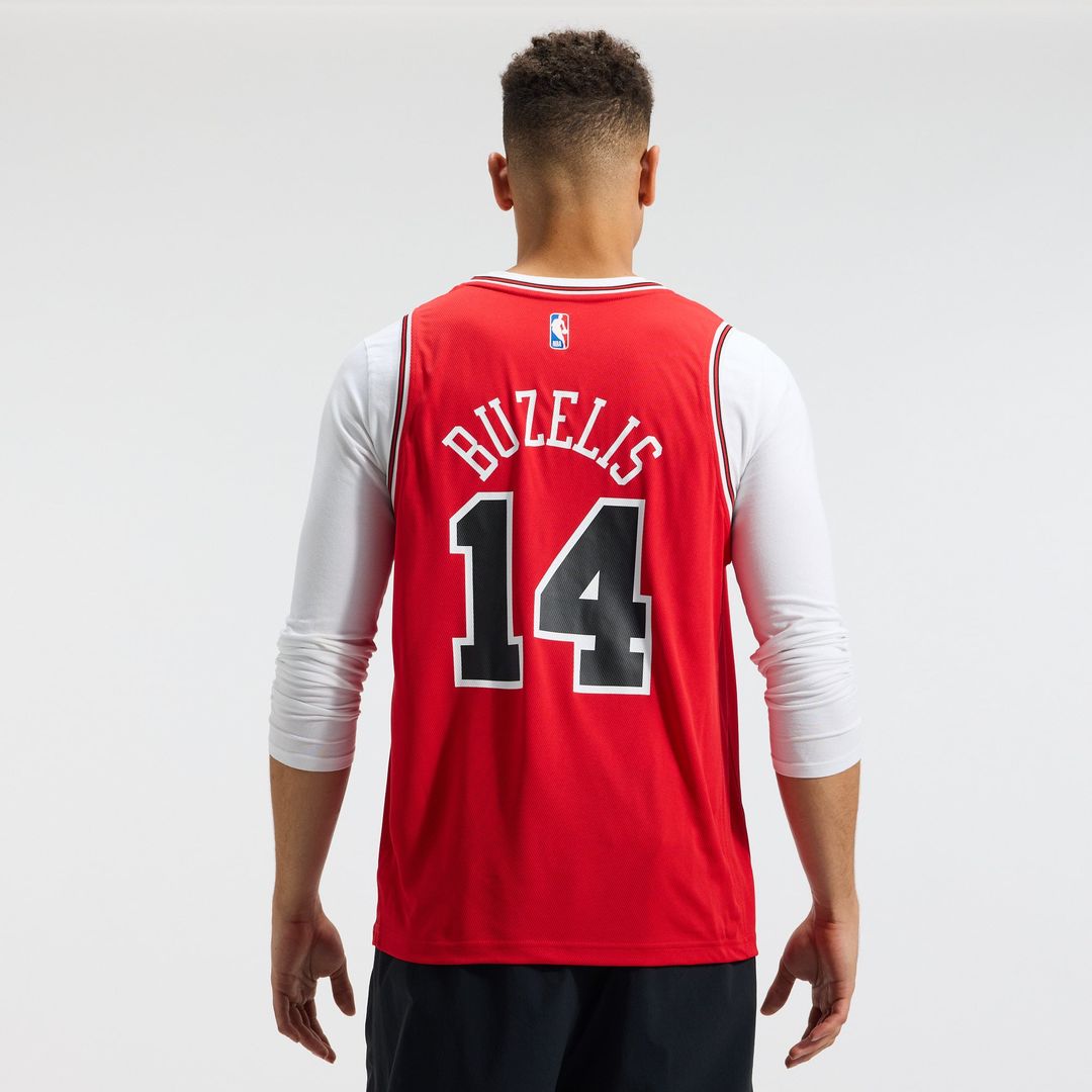 Chicago Bulls Matas Buzelis Fanatics Fast Break Replica Player Jersey - Icon Edition - Red