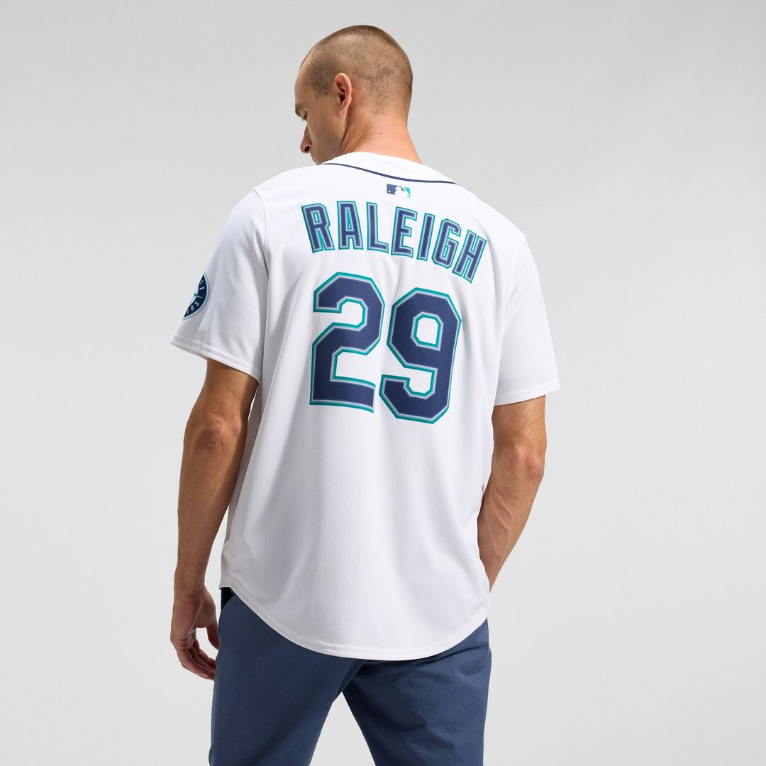 Seattle Mariners Cal Raleigh Nike Home Limited Player Jersey - White