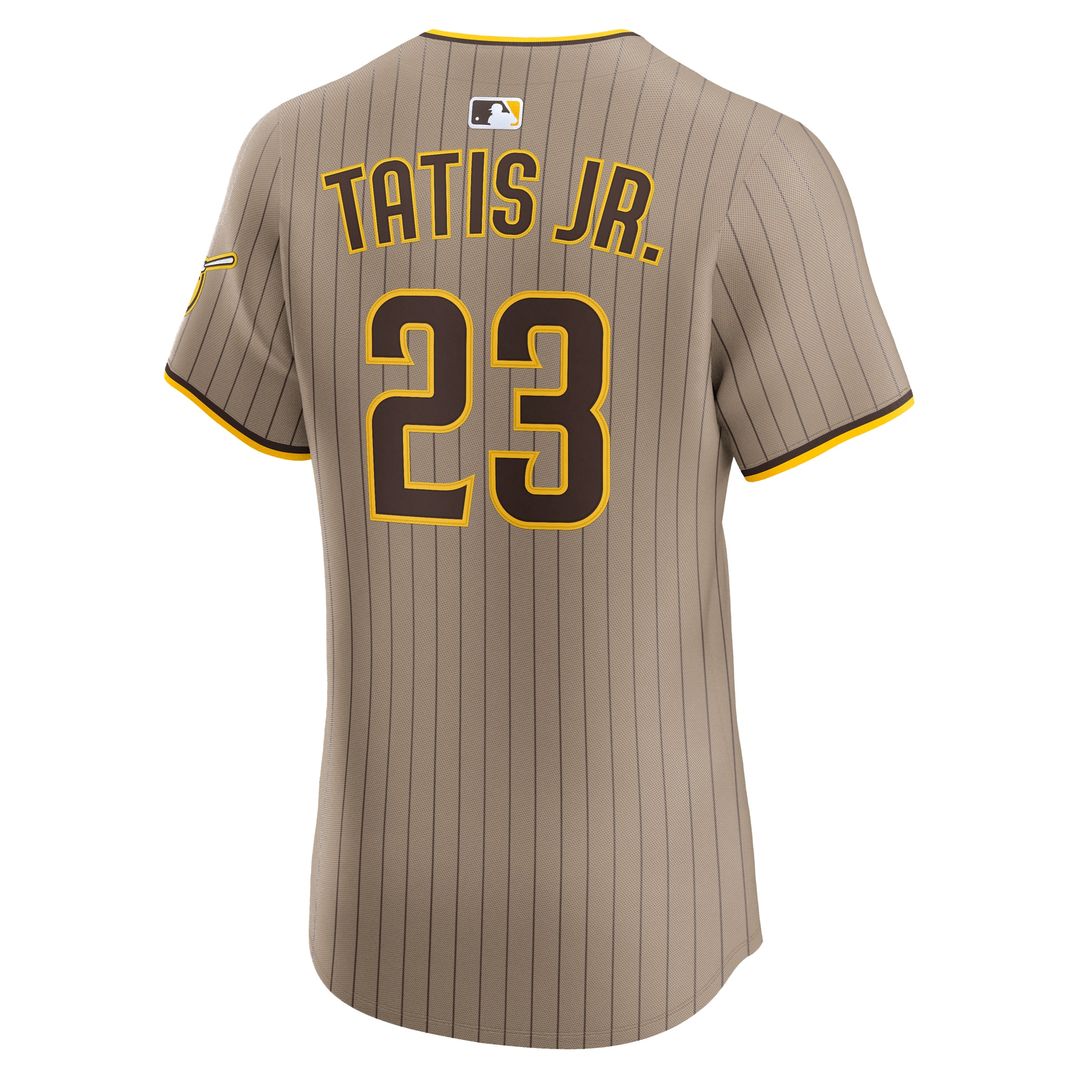 San Diego Padres Fernando Tatis Jr. Nike Alternate Elite Jersey - Sand